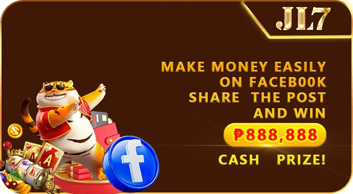 JL7 Facebook share promotion — cash prizes up to ₱888,888